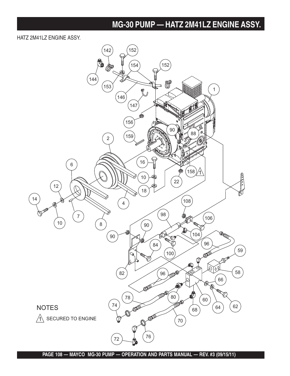 Multiquip MG30M2D User Manual | Page 108 / 170