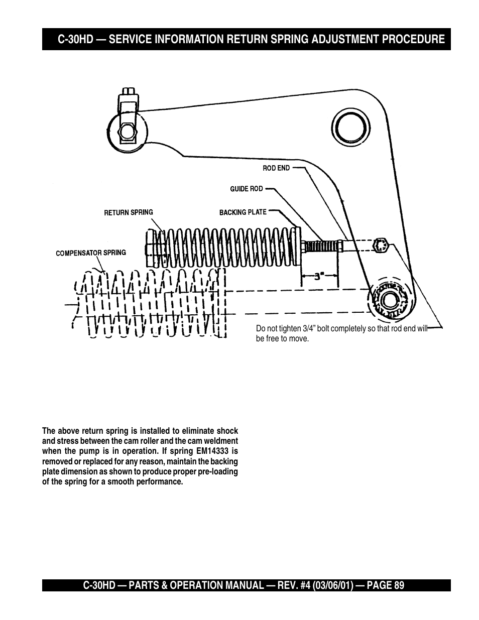 Multiquip C30HD User Manual | Page 89 / 94