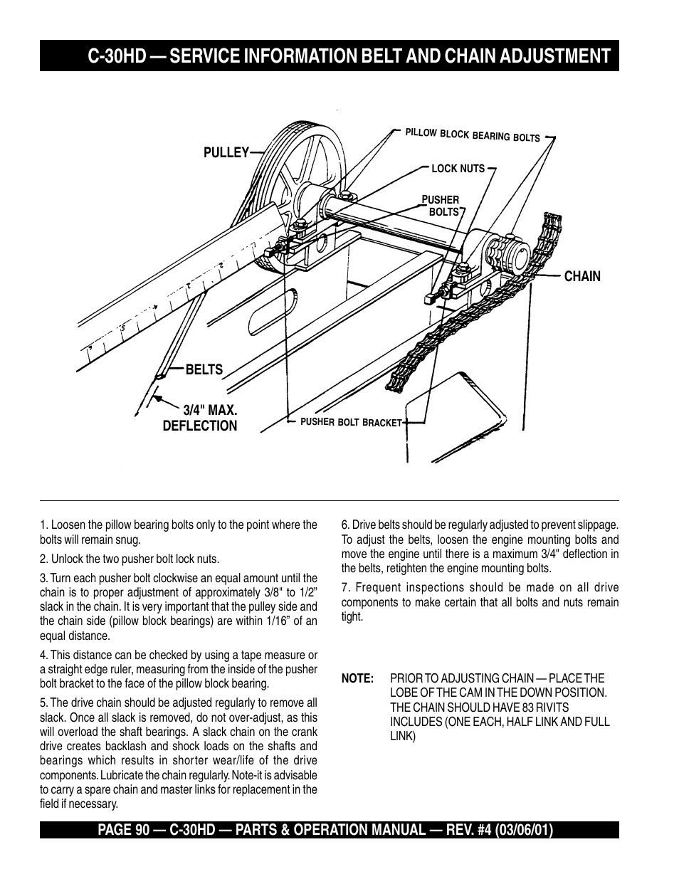 Multiquip C30HD User Manual | Page 90 / 94