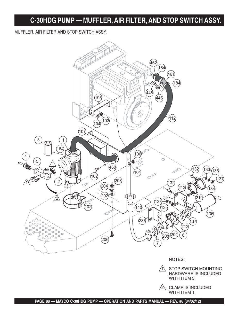 Multiquip C30HDG User Manual | Page 88 / 112