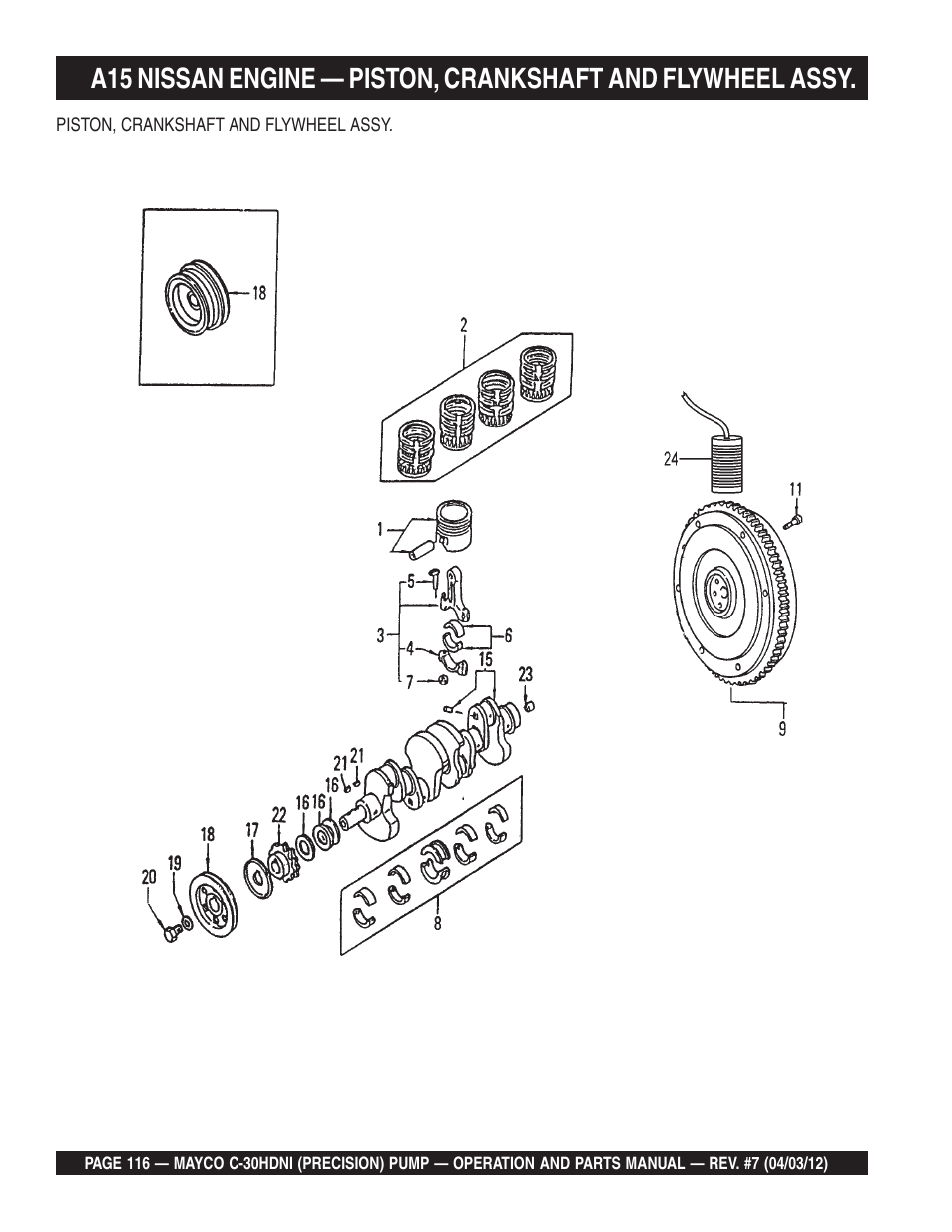 Multiquip C30HDNI User Manual | Page 116 / 136