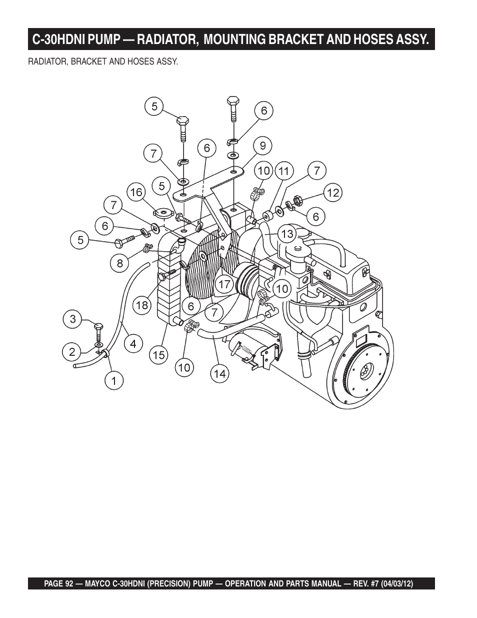 Multiquip C30HDNI User Manual | Page 92 / 136