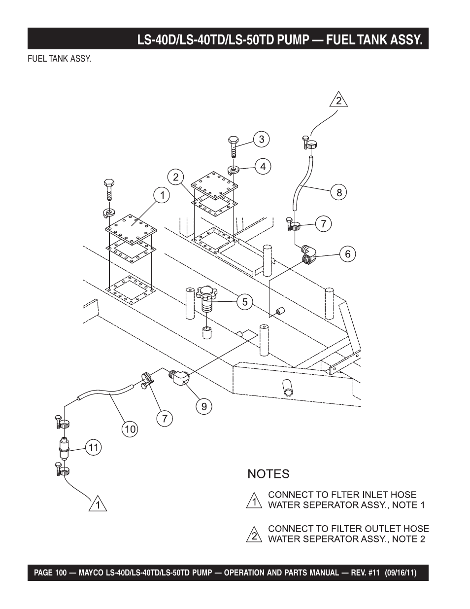 Multiquip LS-50TD User Manual | Page 100 / 140
