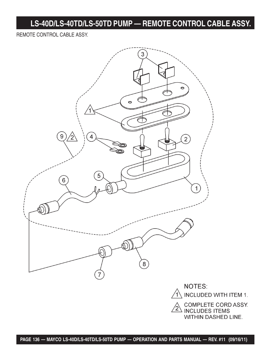 Multiquip LS-50TD User Manual | Page 136 / 140