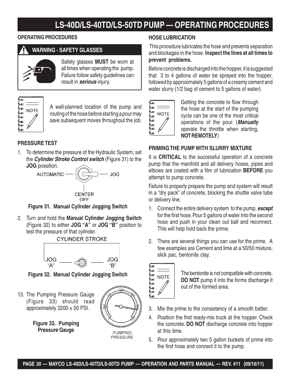 Multiquip LS-50TD User Manual | Page 30 / 140
