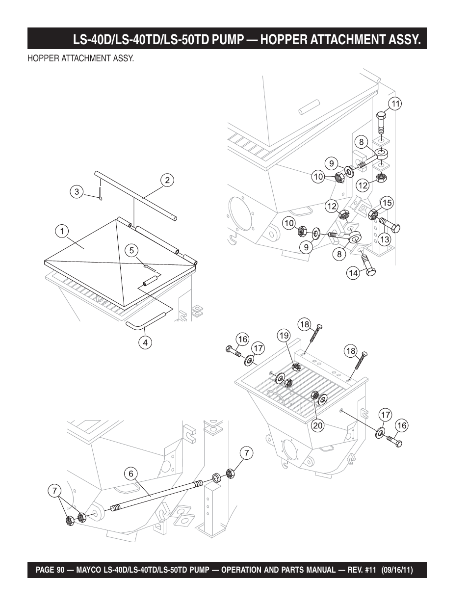 Multiquip LS-50TD User Manual | Page 90 / 140