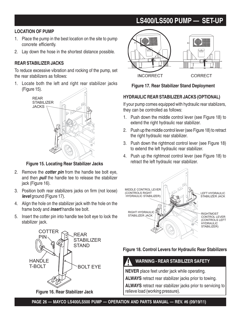 Multiquip LS-500 User Manual | Page 26 / 148