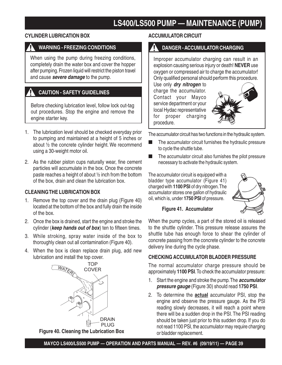 Multiquip LS-500 User Manual | Page 39 / 148