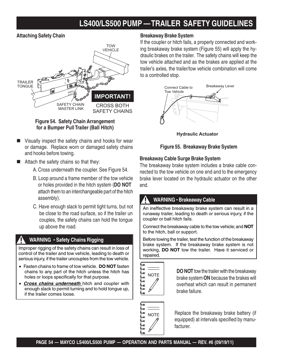 Multiquip LS-500 User Manual | Page 54 / 148