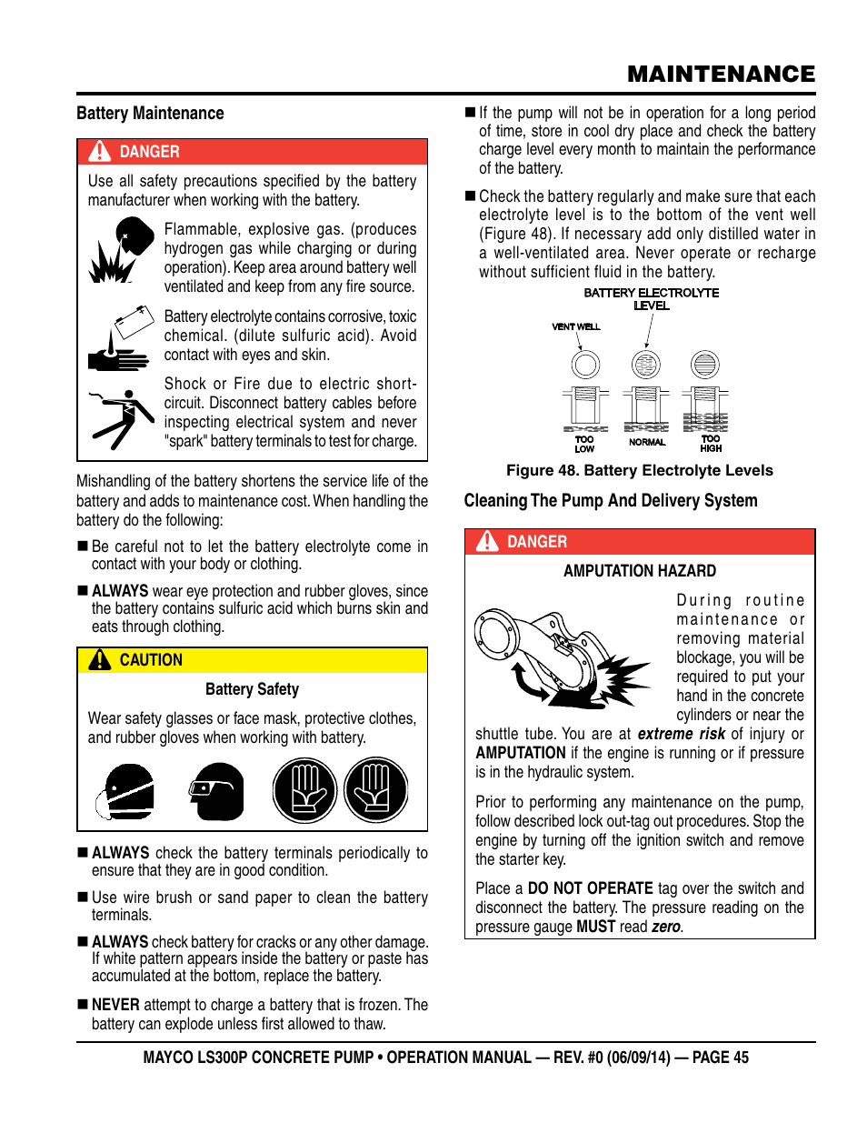 Maintenance | Multiquip LS-300P User Manual | Page 45 / 90