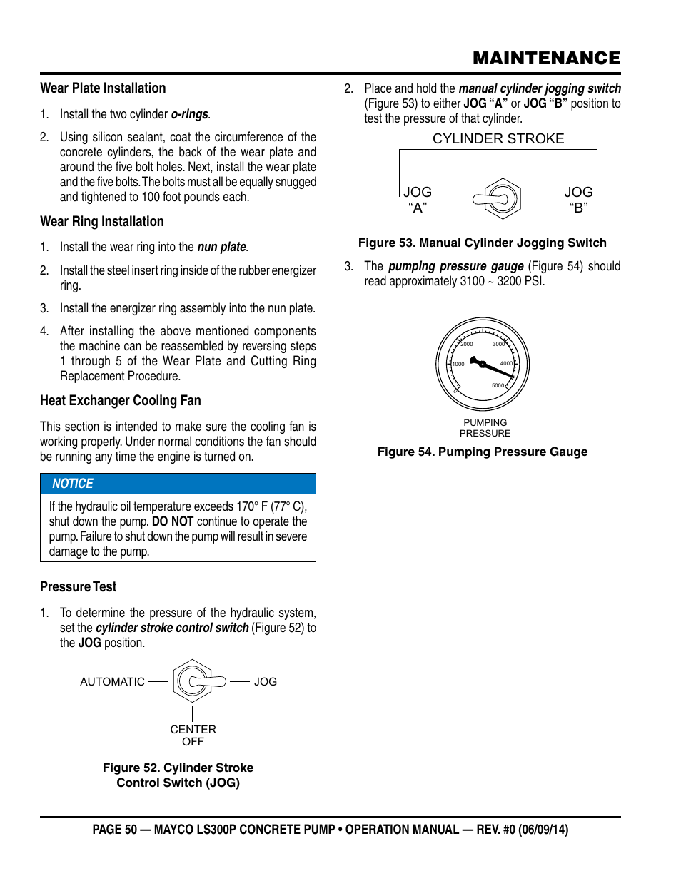 Maintenance | Multiquip LS-300P User Manual | Page 50 / 90