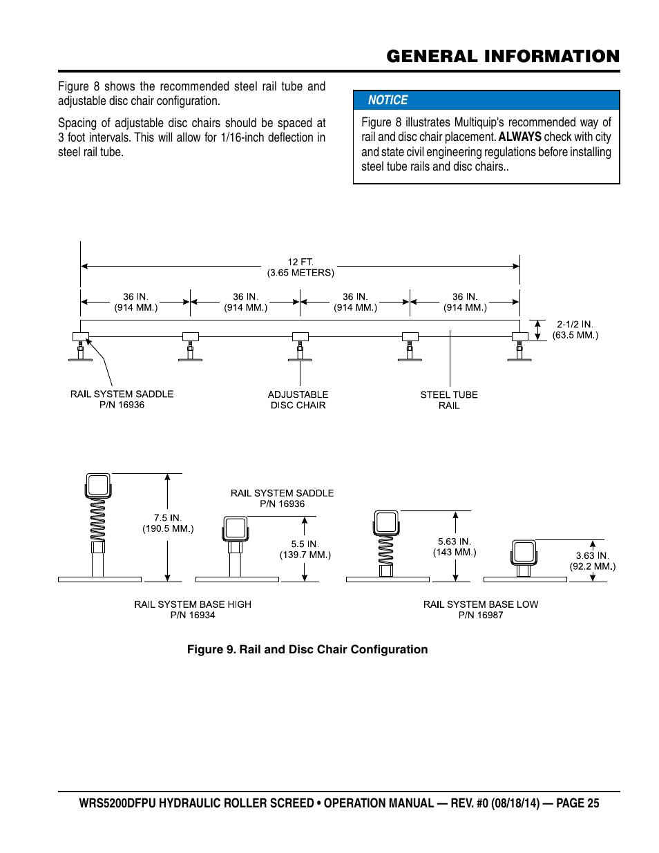 General information | Multiquip WRS5200DFPU (KUBOTA WG972-GL-E3 DUAL FUEL) User Manual | Page 25 / 82