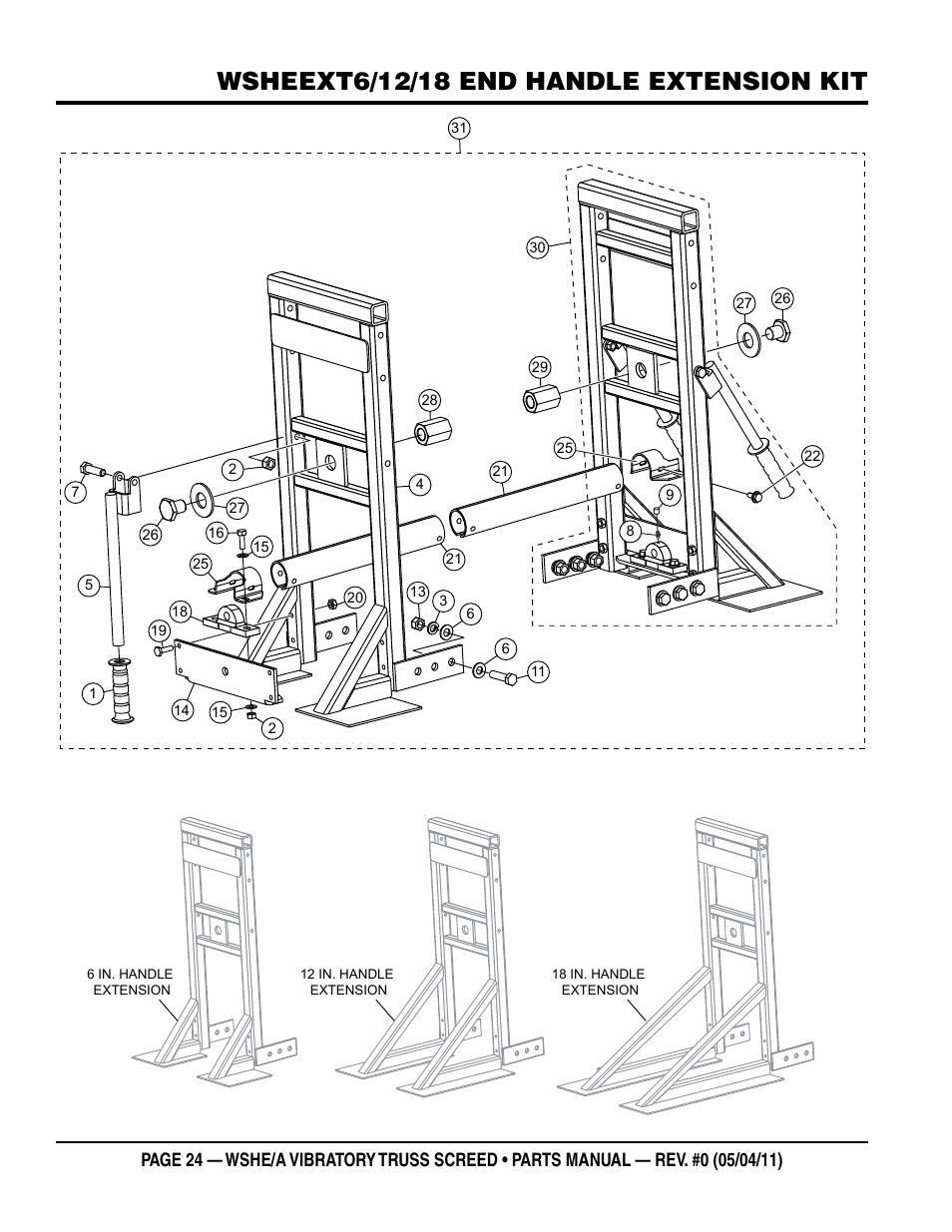 Multiquip WSHE_A_SERIES User Manual | Page 24 / 60