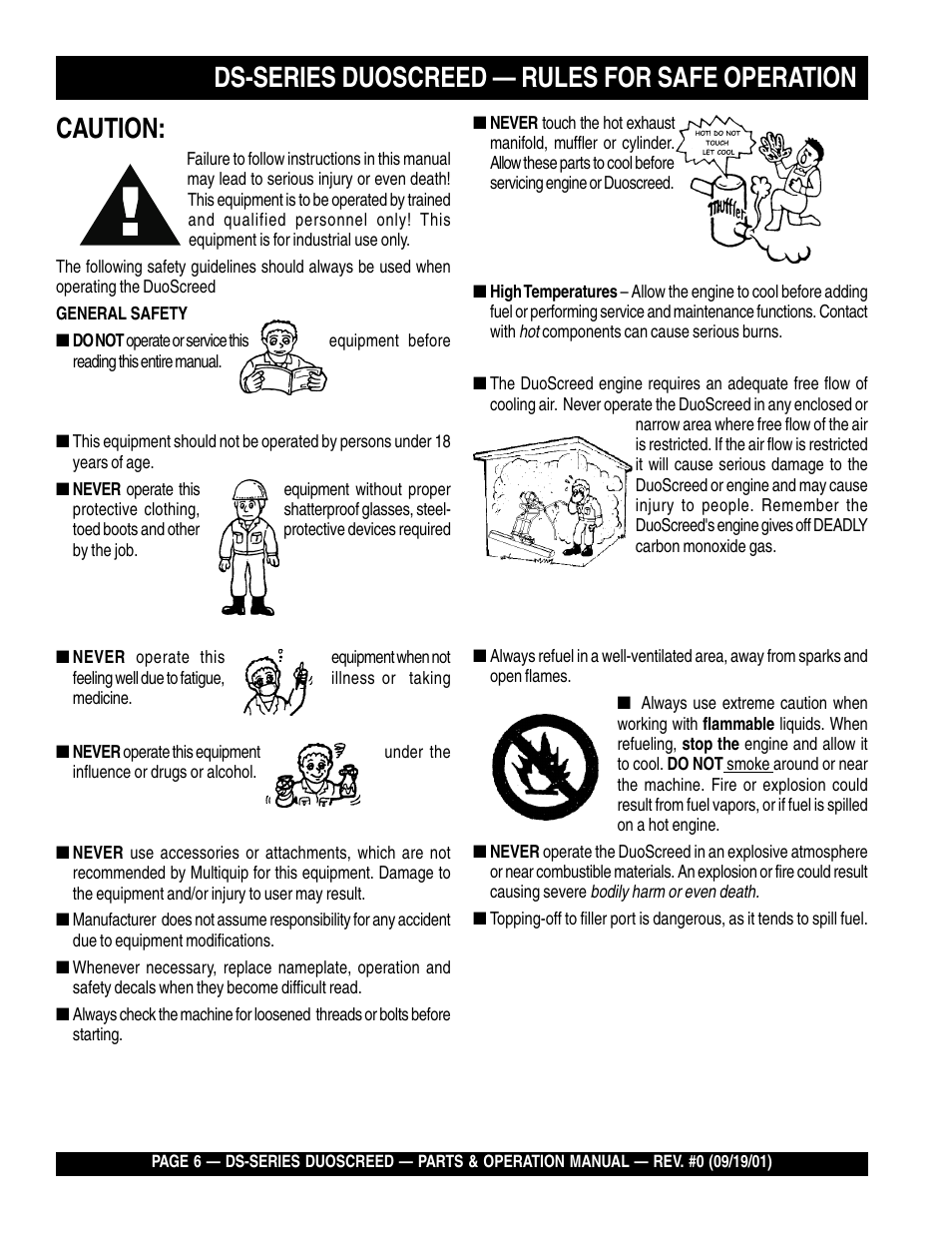 Multiquip DS-Series (CHINA) User Manual | Page 6 / 58