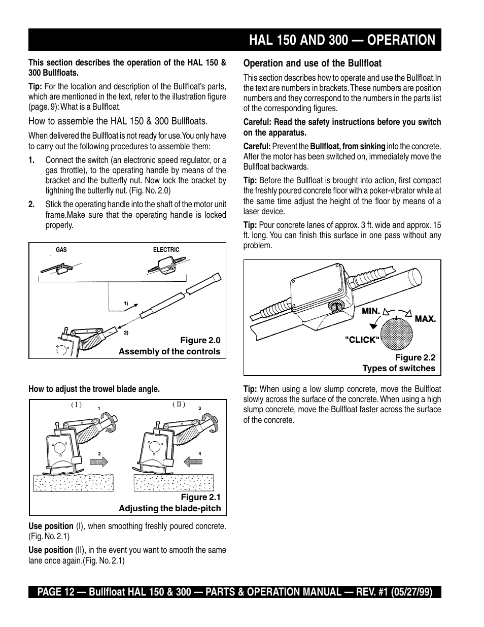 Multiquip HAL 300 User Manual | Page 12 / 40