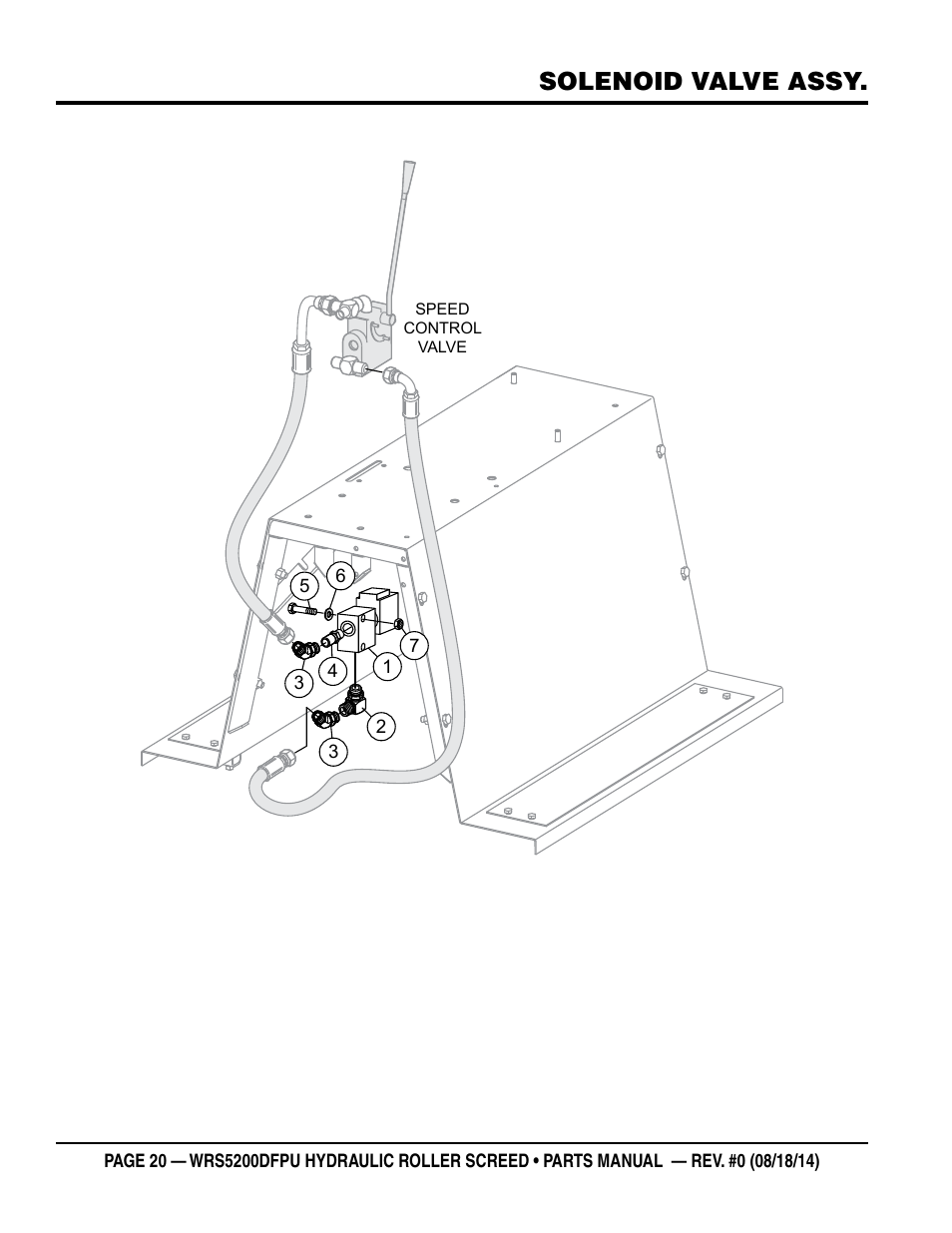 Solenoid valve assy | Multiquip WRSPUDF (KUBOTA WG972GL-E3 DUAL FUEL GAS AND PROPANE ENGINE) User Manual | Page 20 / 108