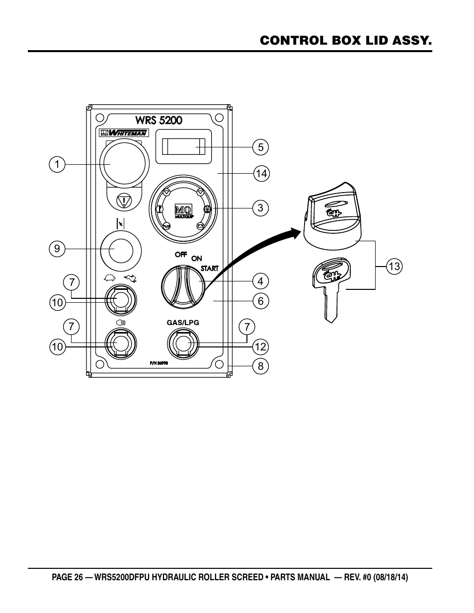 Multiquip WRSPUDF (KUBOTA WG972GL-E3 DUAL FUEL GAS AND PROPANE ENGINE) User Manual | Page 26 / 108