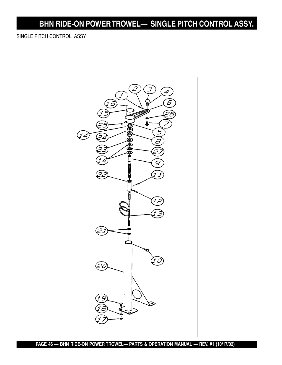 Multiquip BHN User Manual | Page 46 / 64