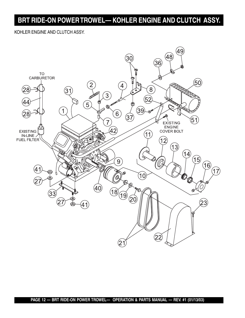Multiquip BRT User Manual | Page 12 / 76
