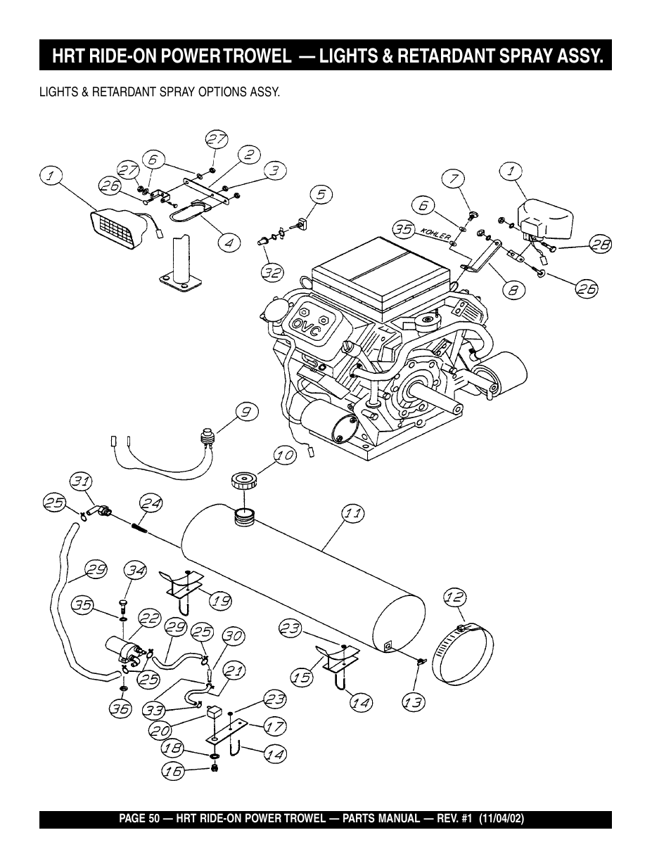 Multiquip HRT User Manual | Page 50 / 57