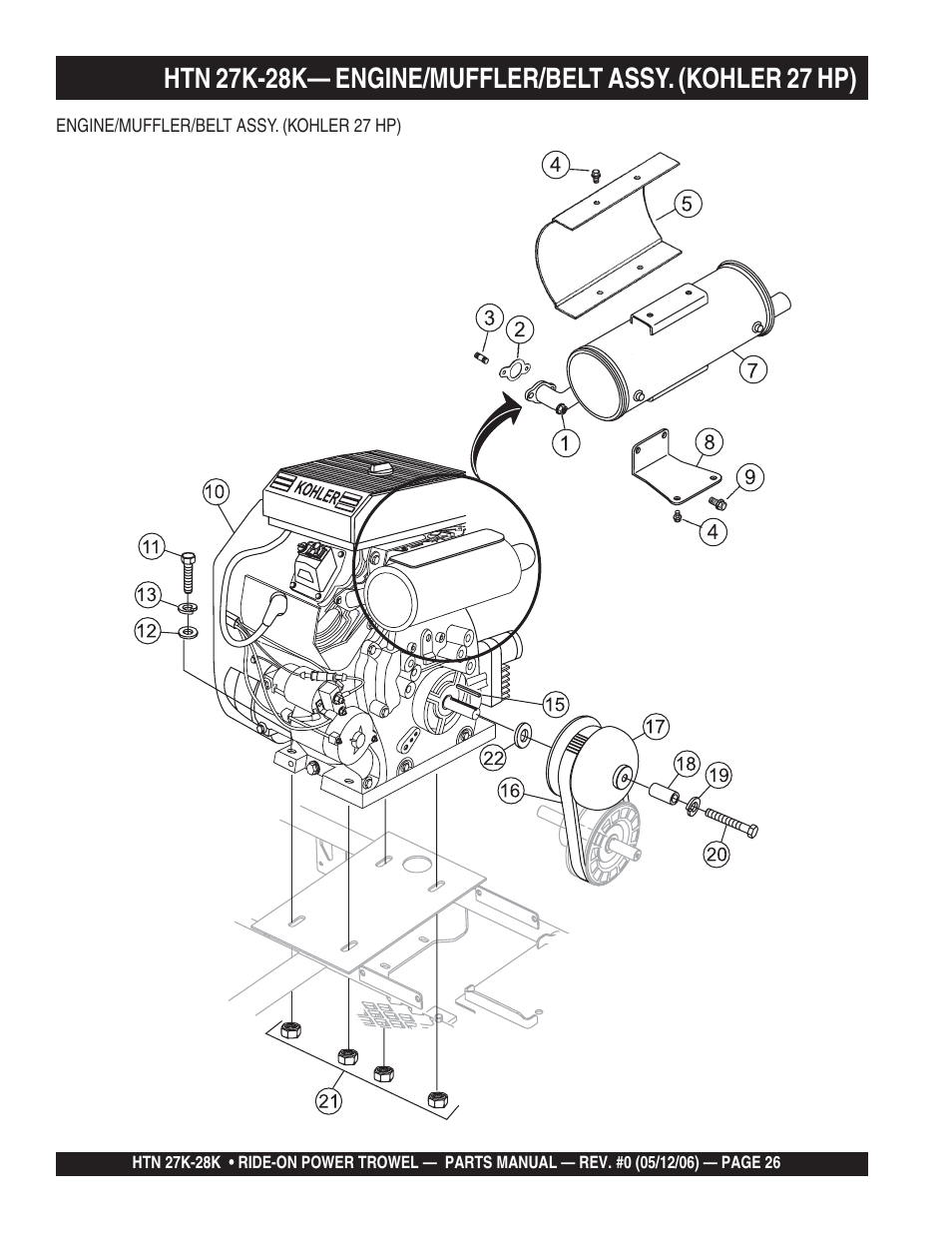 Multiquip HTN27K_28K User Manual | Page 26 / 66