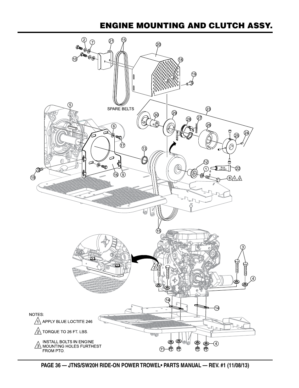 Multiquip JTNSW20HTCS User Manual | Page 36 / 62