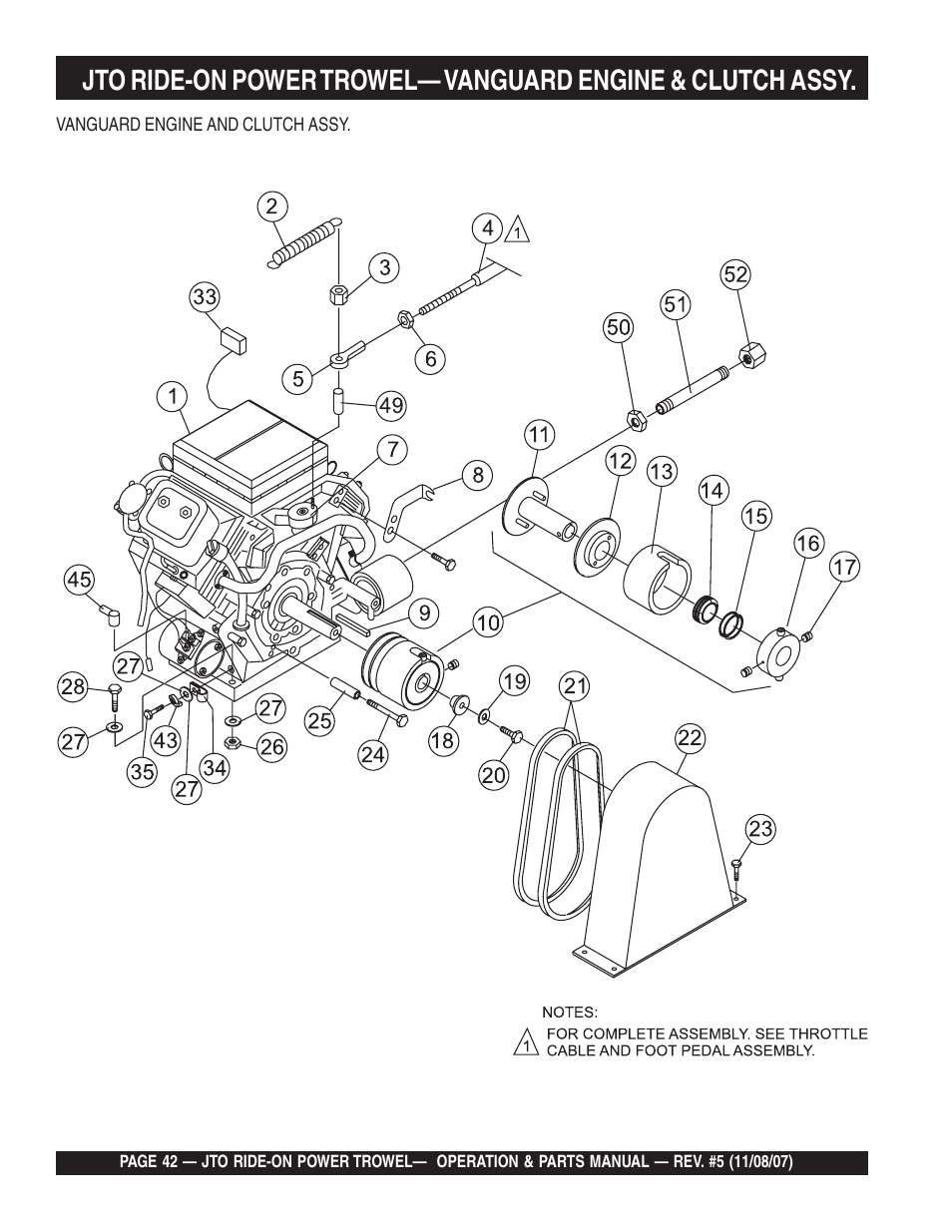 Multiquip JTO User Manual | Page 42 / 112