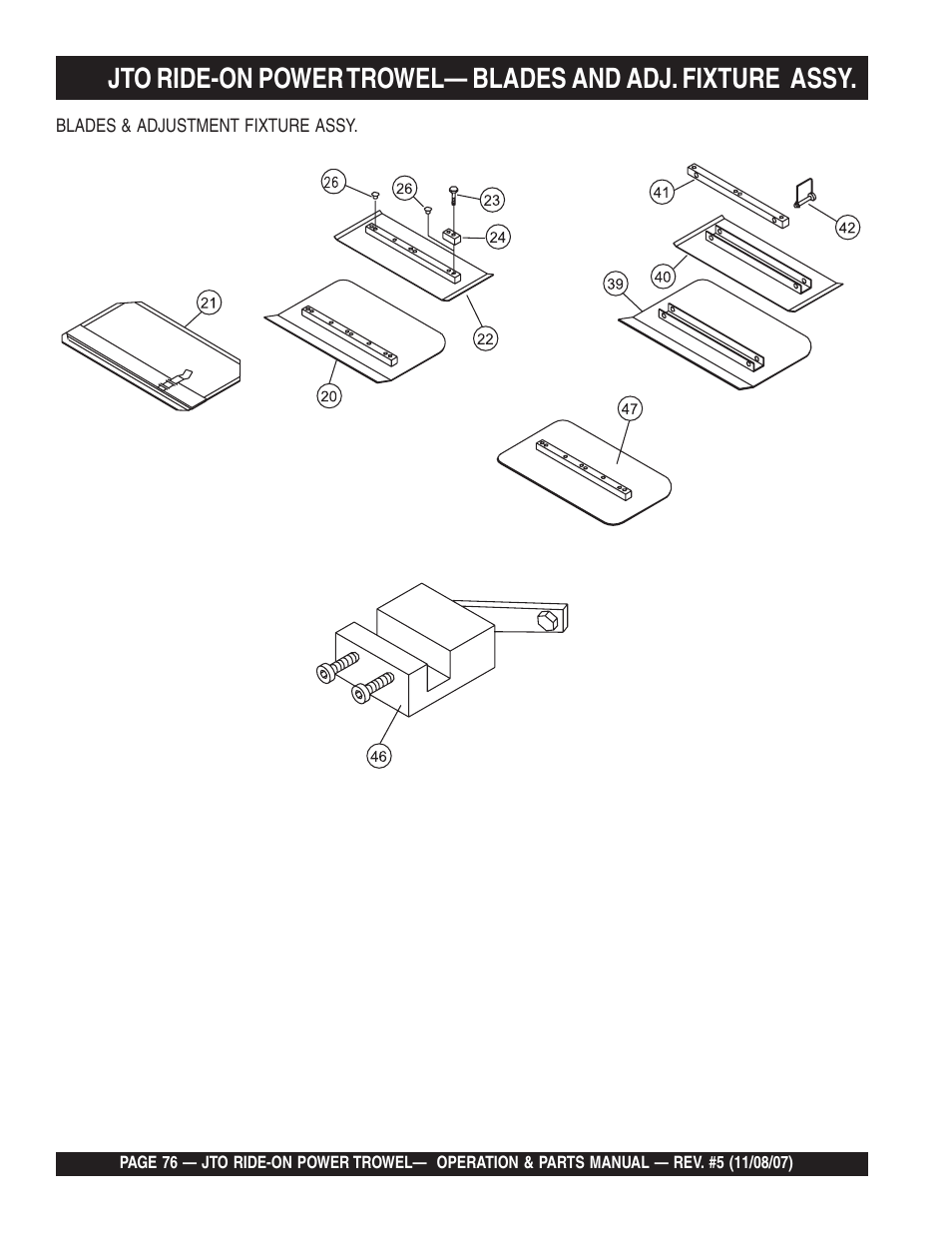 Multiquip JTO User Manual | Page 76 / 112