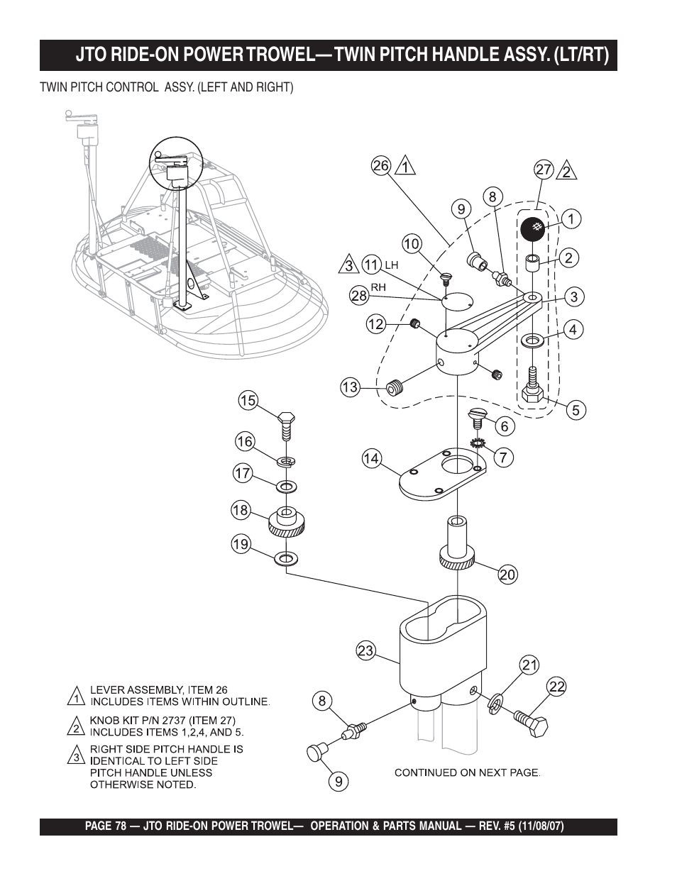 Multiquip JTO User Manual | Page 78 / 112