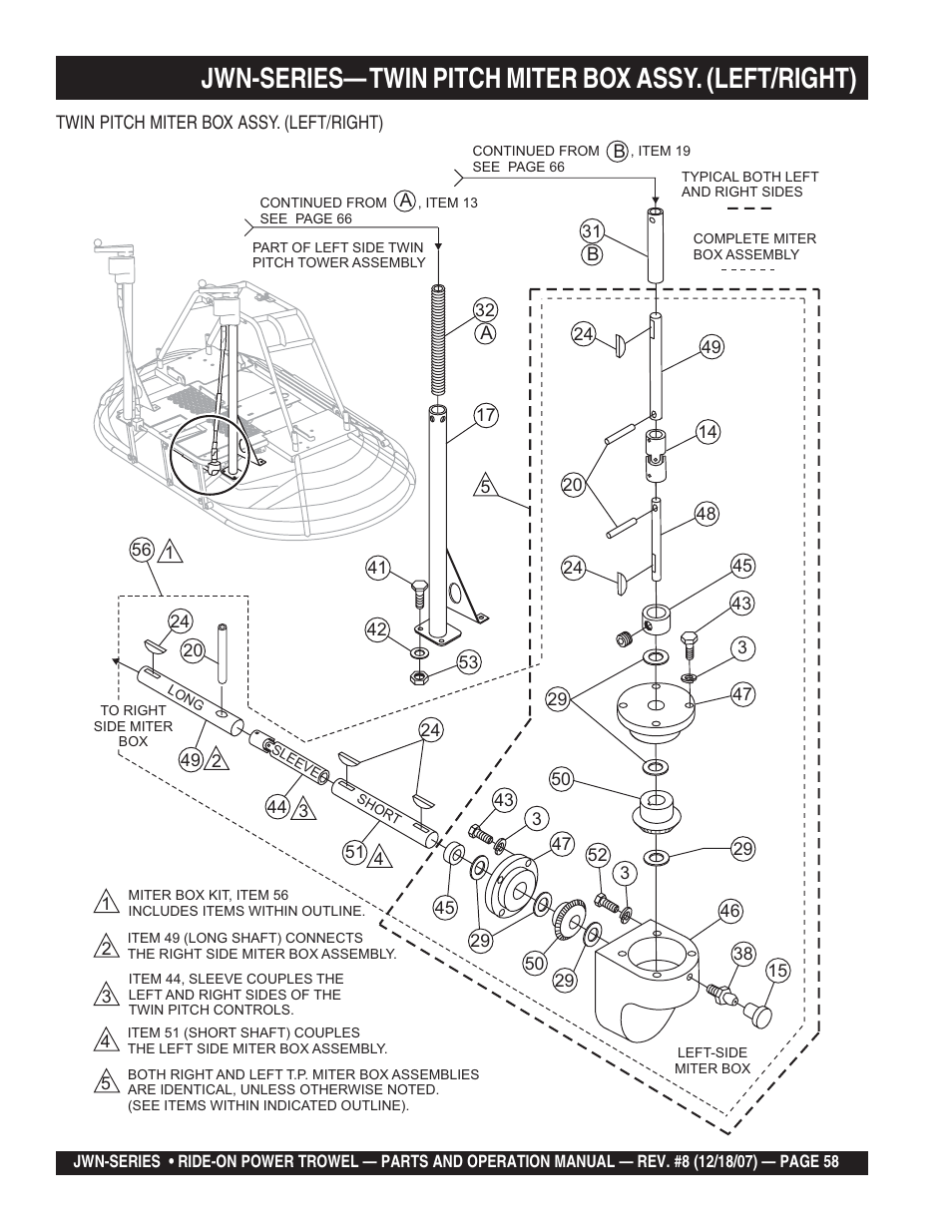 Multiquip JWN User Manual | Page 58 / 124