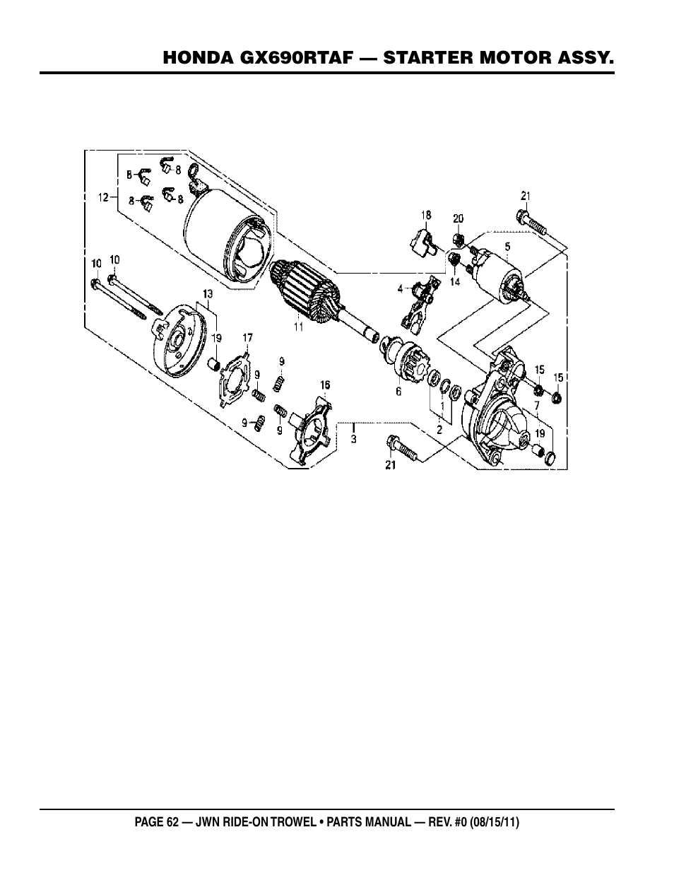 Multiquip JWN24HSCSL User Manual | Page 62 / 86