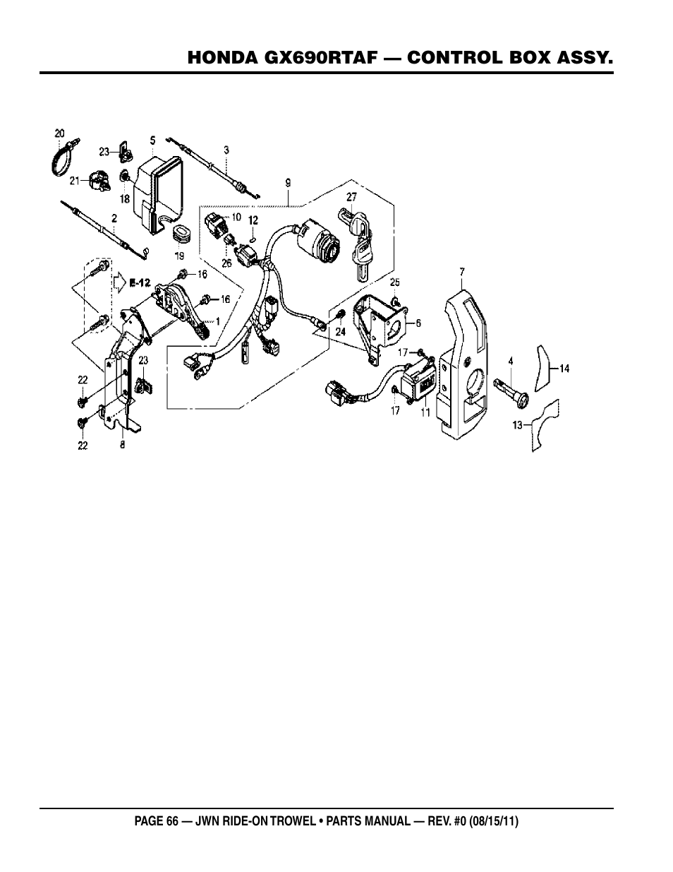 Multiquip JWN24HSCSL User Manual | Page 66 / 86