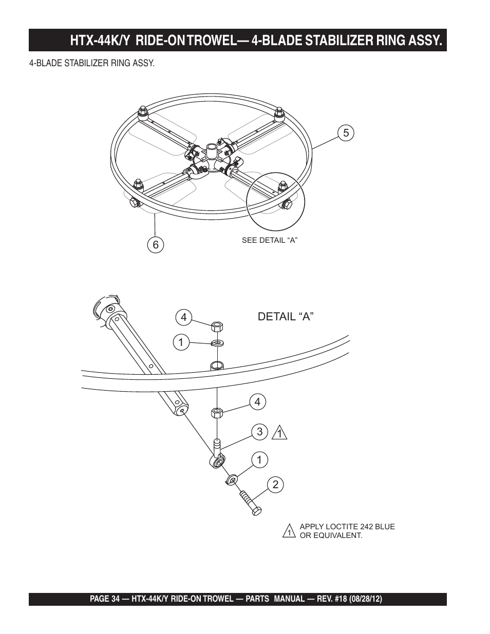 Multiquip HTX44K4_K5_Y4_Y5 User Manual | Page 34 / 74