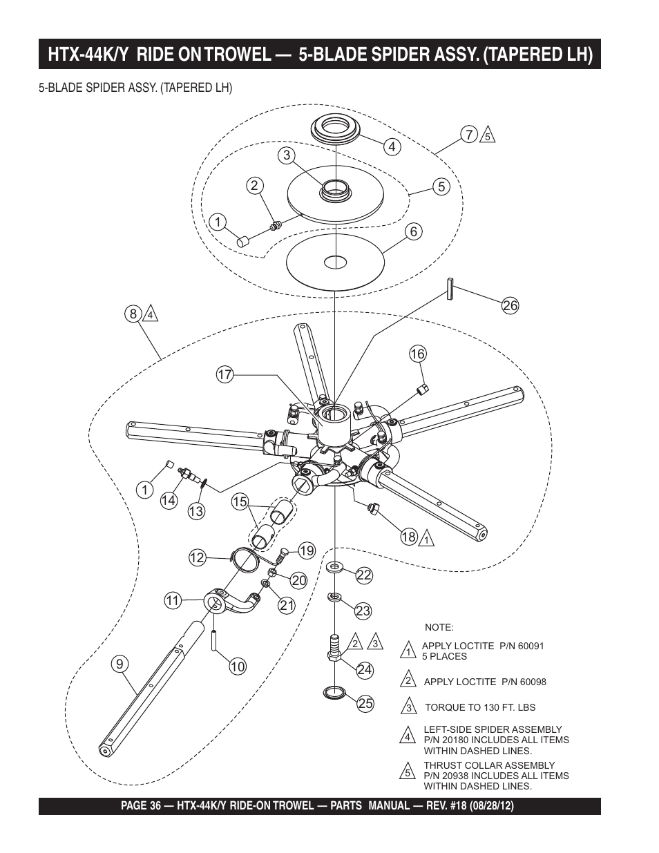 Multiquip HTX44K4_K5_Y4_Y5 User Manual | Page 36 / 74