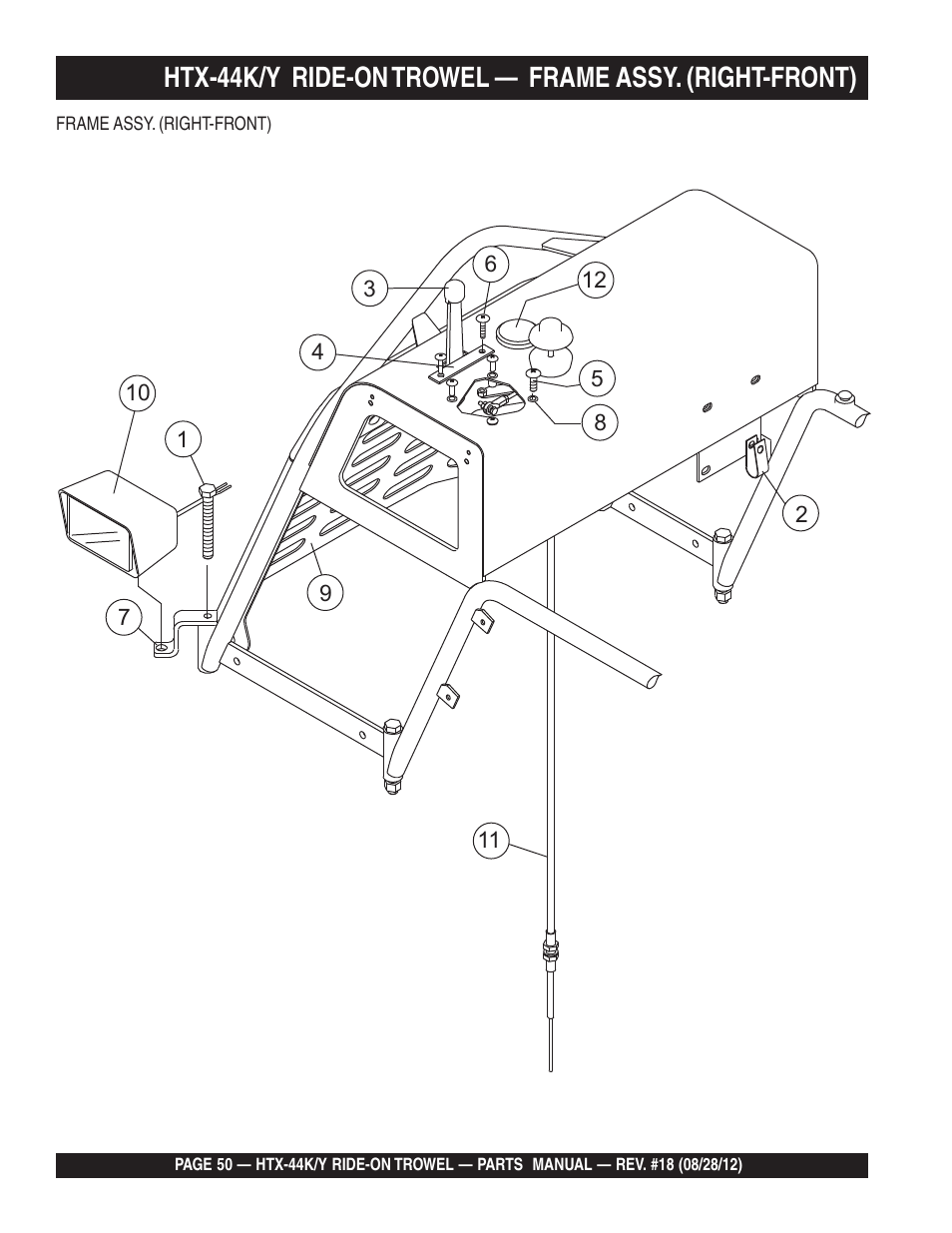 Multiquip HTX44K4_K5_Y4_Y5 User Manual | Page 50 / 74