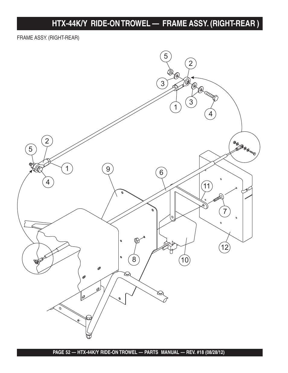 Multiquip HTX44K4_K5_Y4_Y5 User Manual | Page 52 / 74