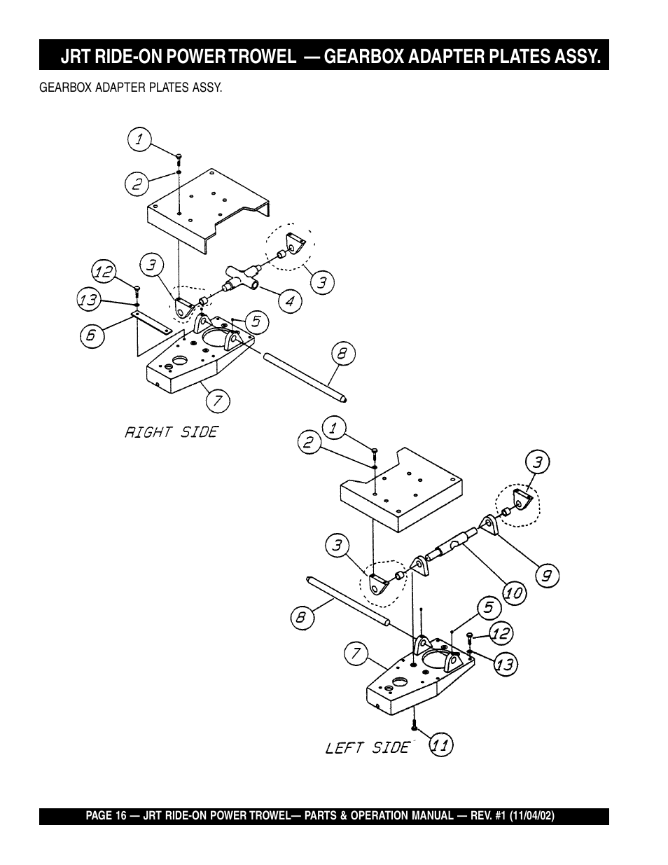 Multiquip JRT User Manual | Page 16 / 48