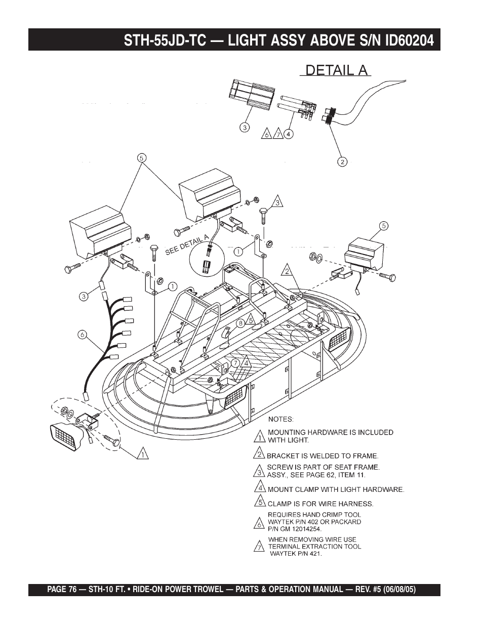Multiquip STH User Manual | Page 76 / 86