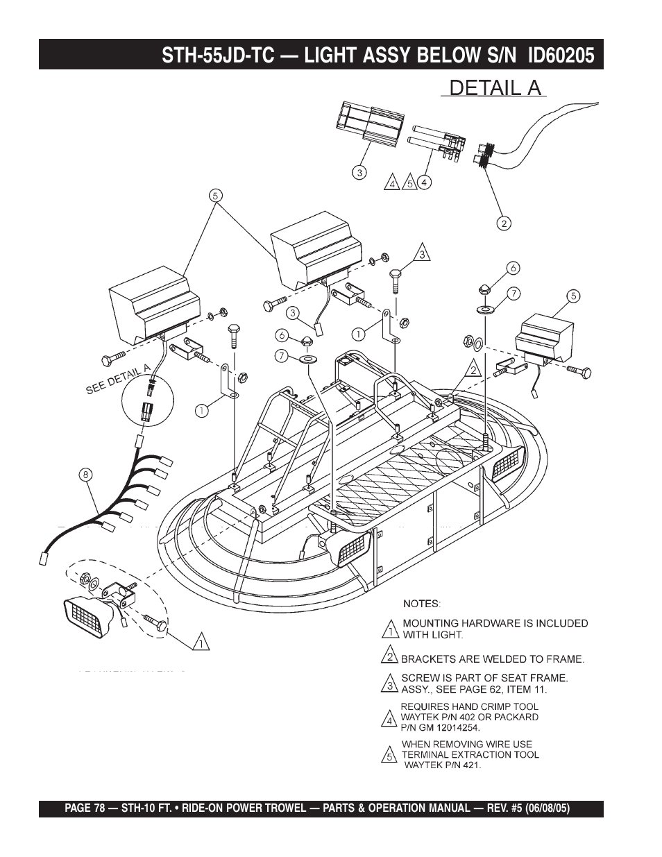 Multiquip STH User Manual | Page 78 / 86