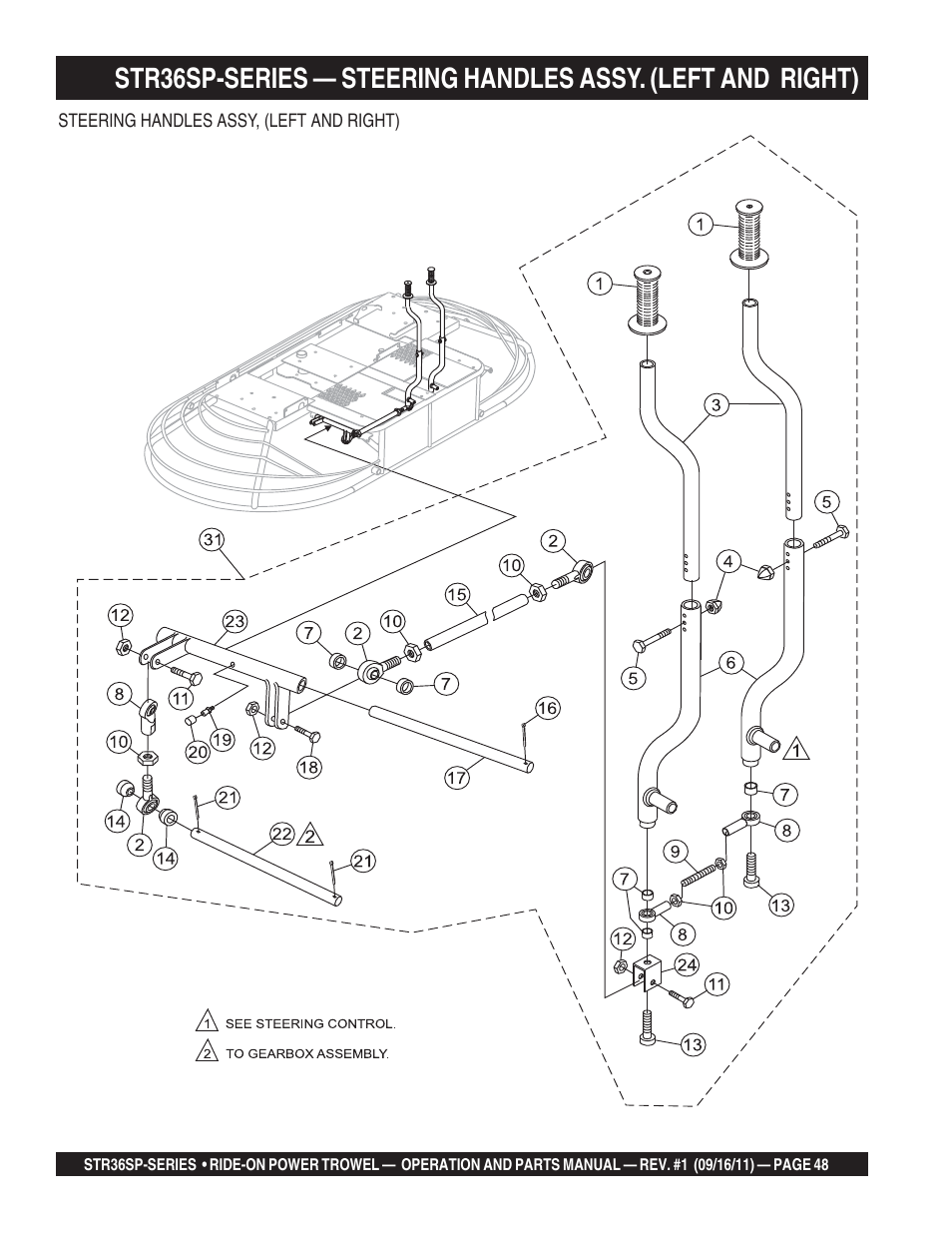 Multiquip STR36SP User Manual | Page 48 / 116