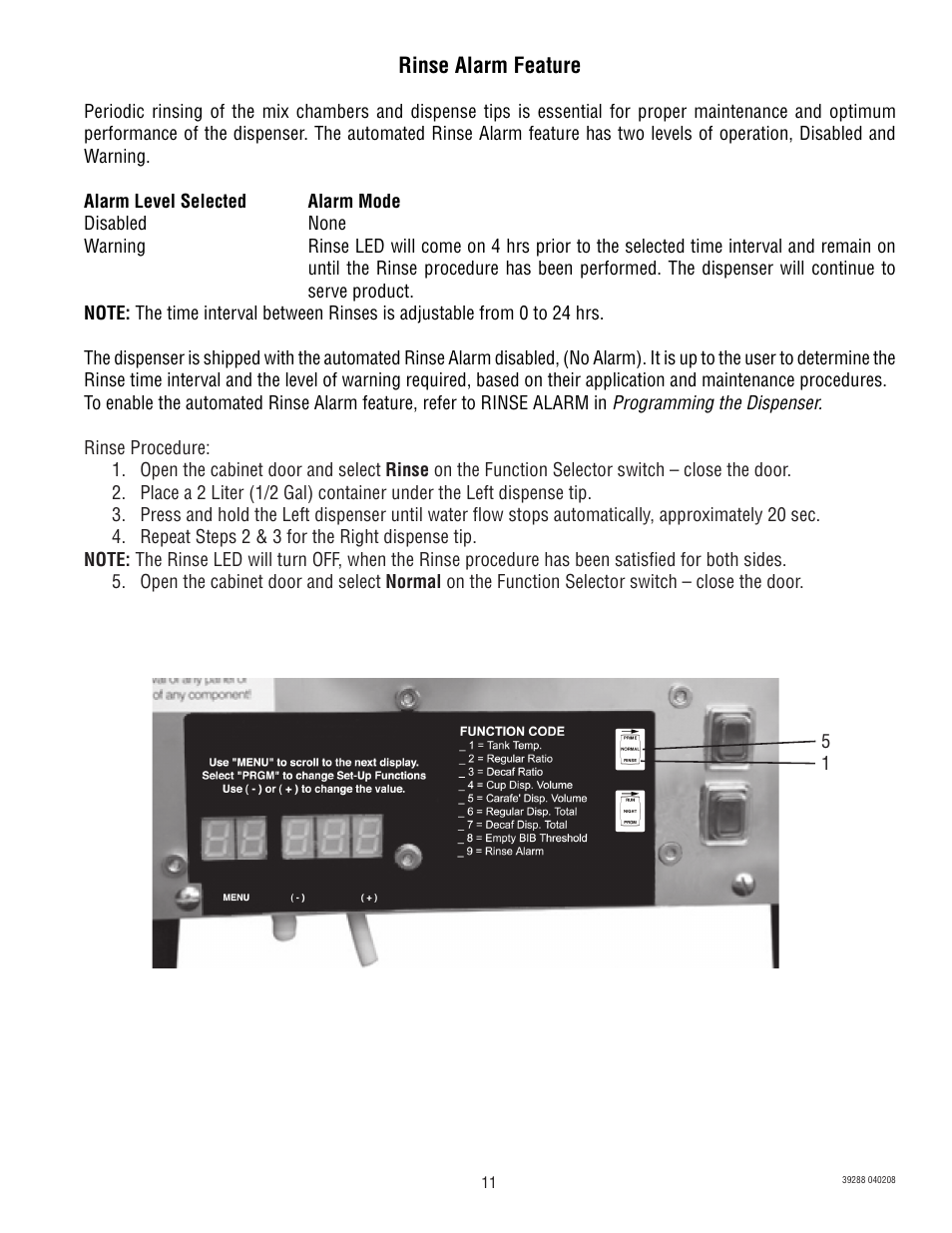 Bunn Chilled LCC-2 User Manual | Page 11 / 26