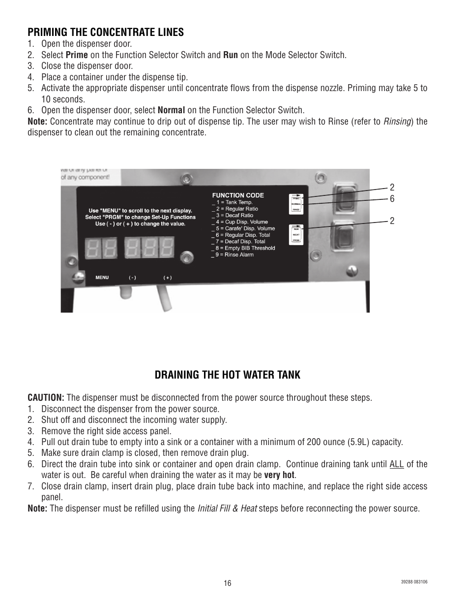 Bunn Chilled LCC-2 User Manual | Page 16 / 26