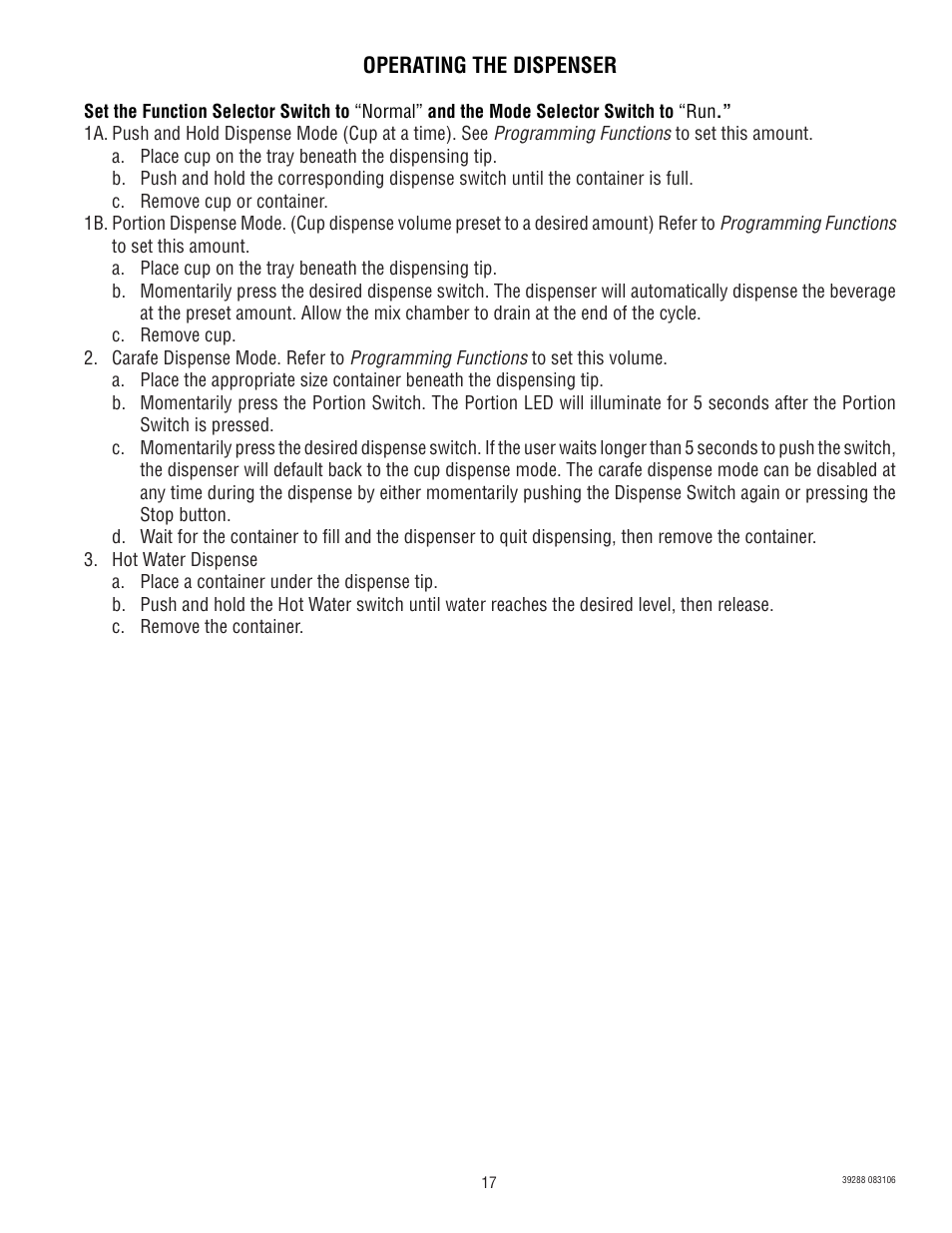 Bunn Chilled LCC-2 User Manual | Page 17 / 26