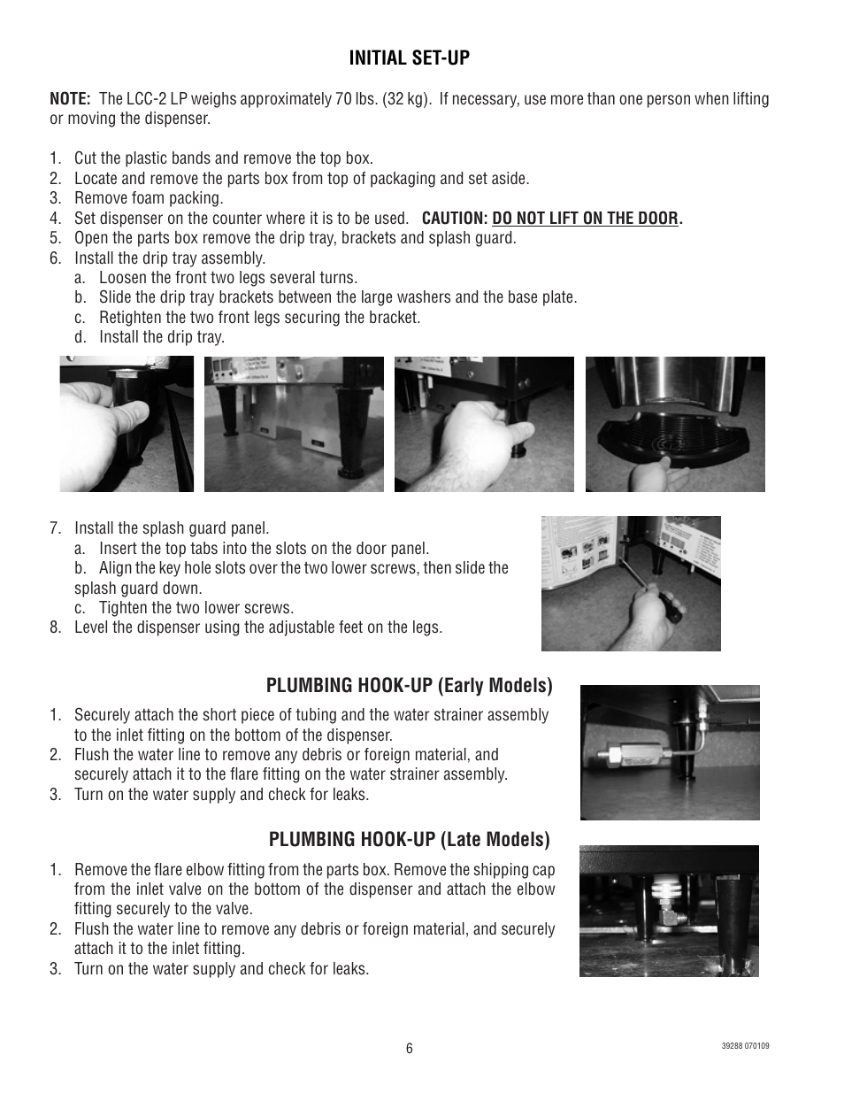 Bunn Chilled LCC-2 User Manual | Page 6 / 26