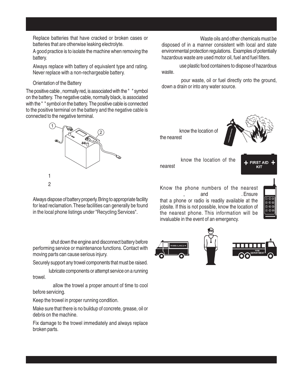 Str46spvgh — rules for safe operation | Multiquip STR46SPVGH User Manual | Page 11 / 42