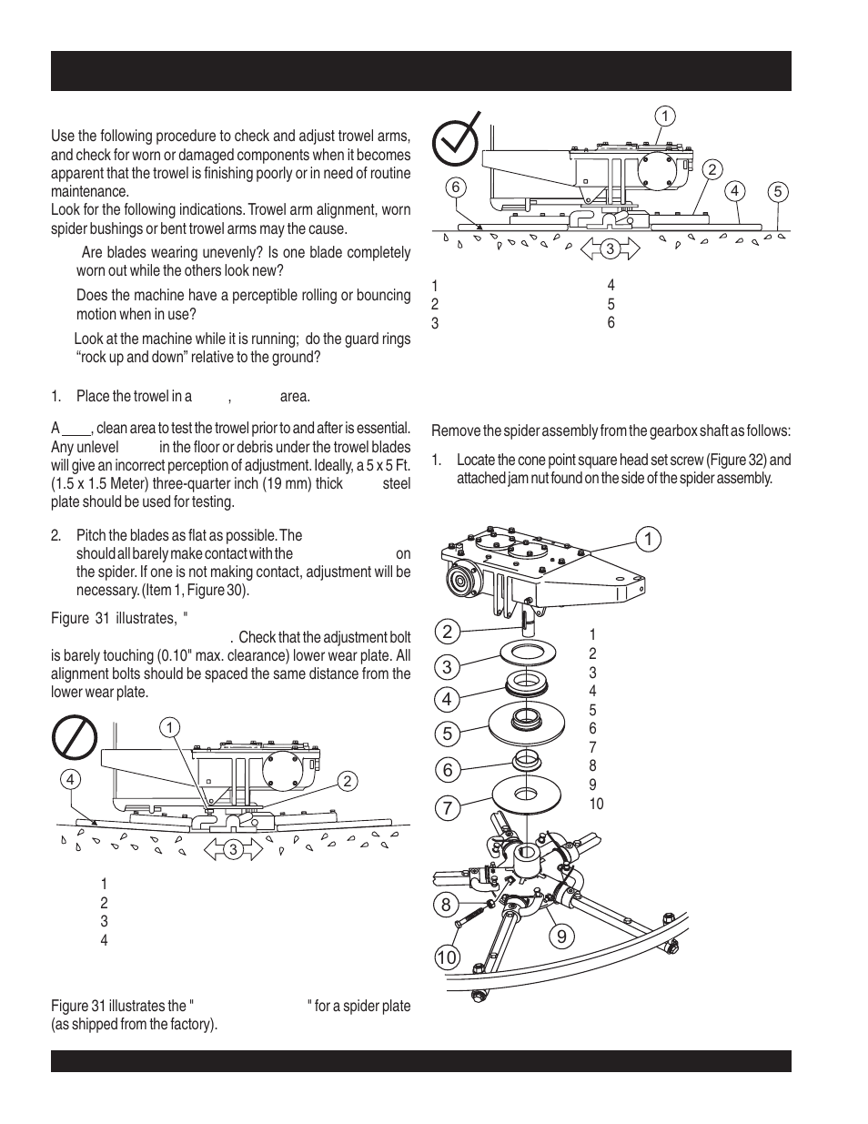 Str46spvgh — maintenance | Multiquip STR46SPVGH User Manual | Page 32 / 42