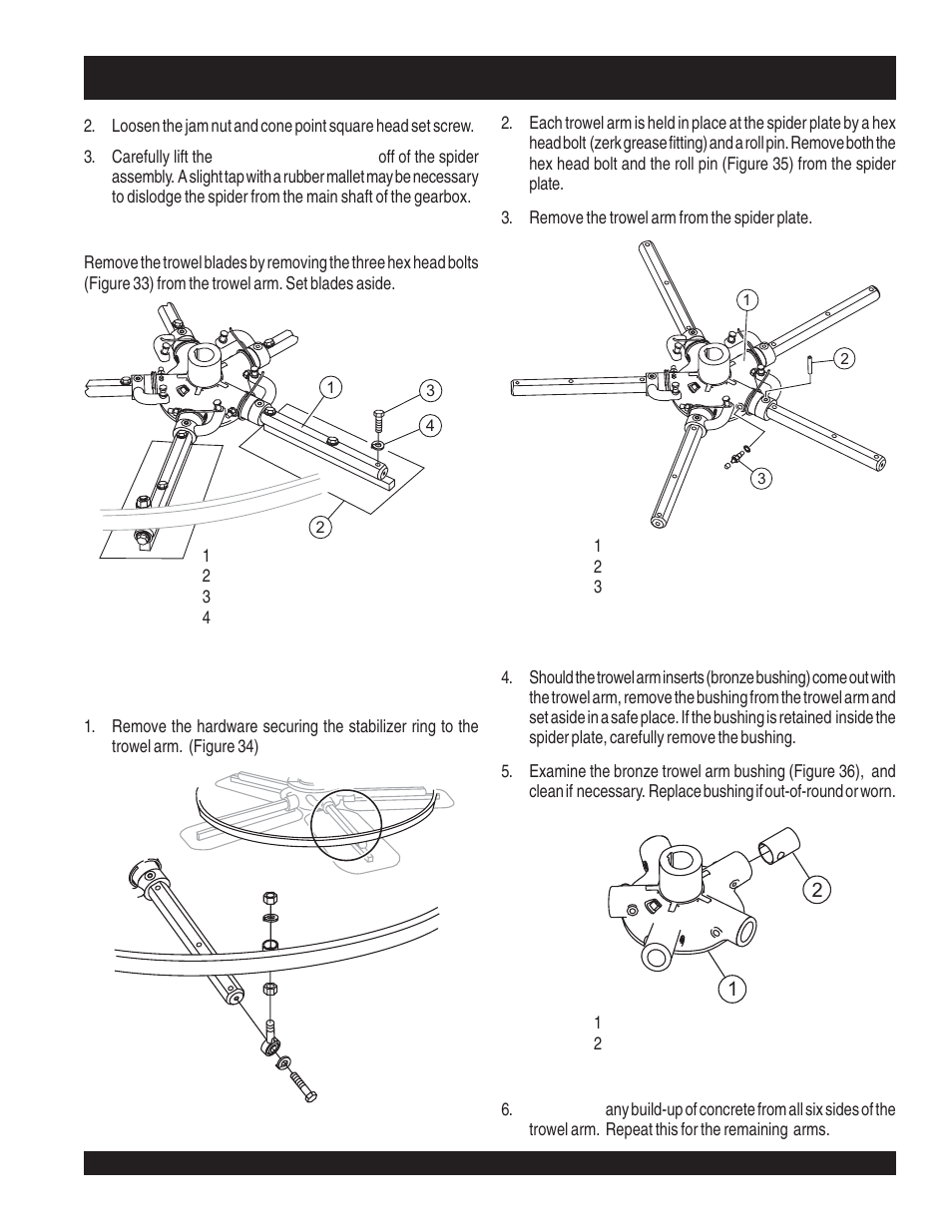 Str46spvgh— maintenance | Multiquip STR46SPVGH User Manual | Page 33 / 42