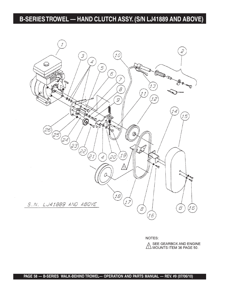 Multiquip B-SERIES User Manual | Page 58 / 124