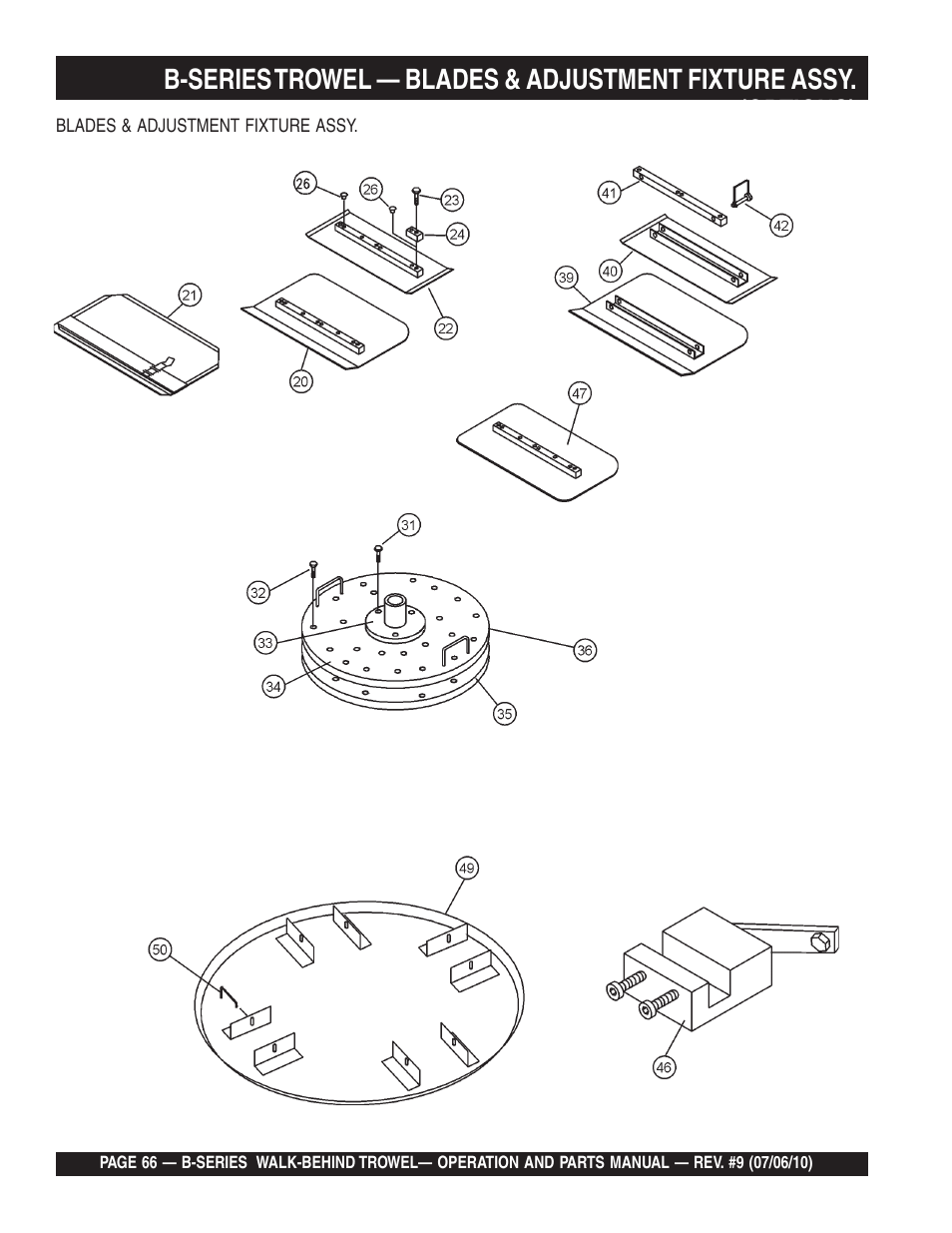 Multiquip B-SERIES User Manual | Page 66 / 124