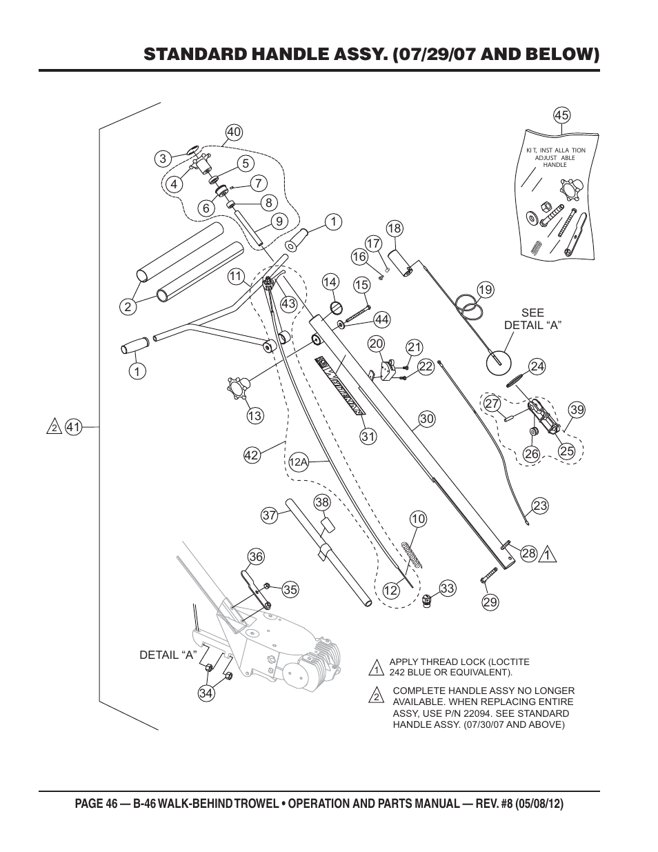 Multiquip B46-SERIES User Manual | Page 46 / 70